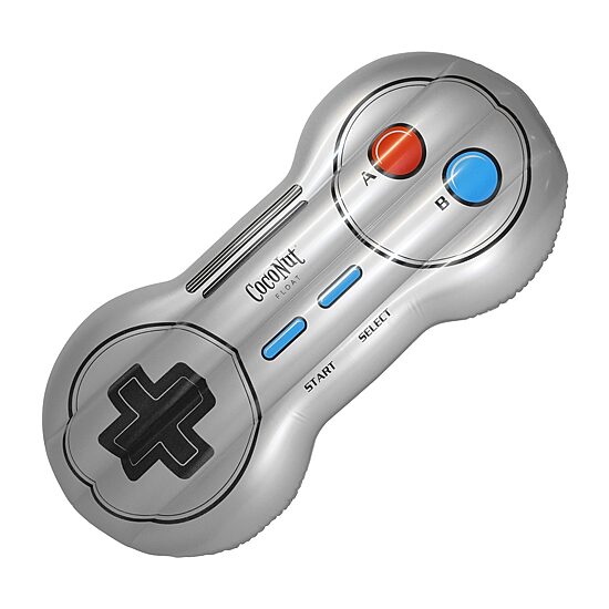 Coconut Float Retro Game Controller Pool Float Inflatable Pool