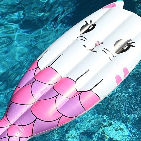 Coconut Float Purrfect Purrmaid Pool Float Inflatable Pool