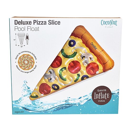 Coconut Float Pizza Slice Inflatable Pool