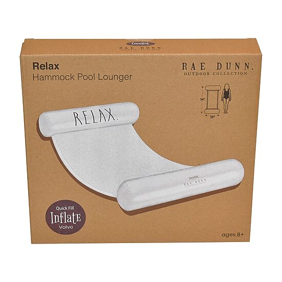 Rae Dunn Relax Hammock Pool Lounge Pool Float