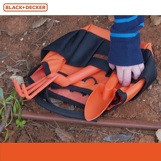 Black+Decker Gardening Hand Toolset For Kids 4-pc. Garden Toy