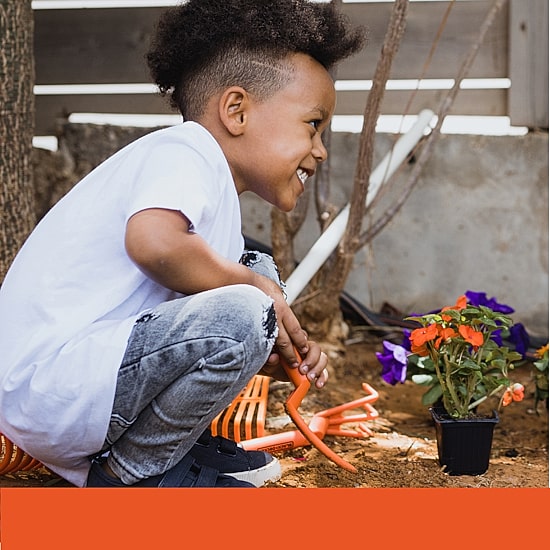 Black+Decker Gardening Hand Toolset For Kids 4-pc. Garden Toy