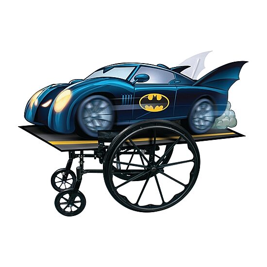 Little & Big Kid Boys Adaptive Wheelchair Cover Batman DC Comics Costume