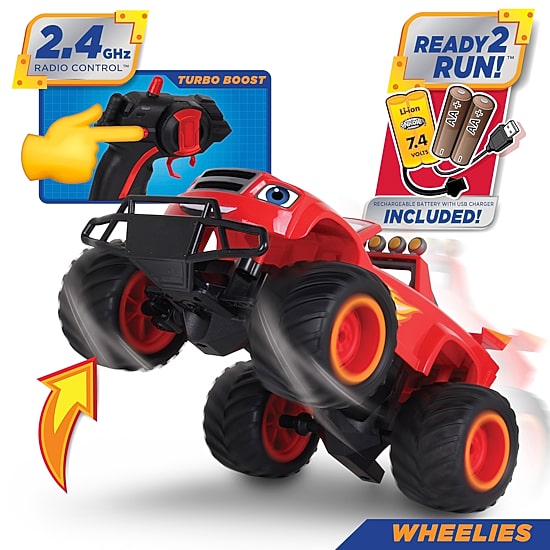 Nkok Blaze And The Monster Machines Rc - High Performance Offroad Monster Truck Truck