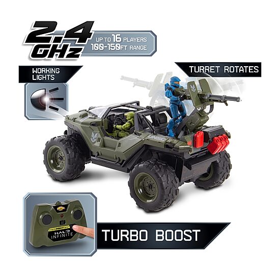 Halo Infinite Battle Hog Unsc Warthog - Master Chief & Spartan