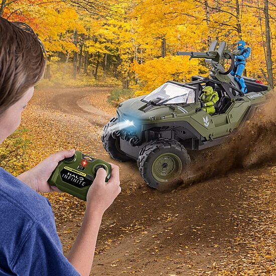 Halo Infinite Battle Hog Unsc Warthog - Master Chief & Spartan