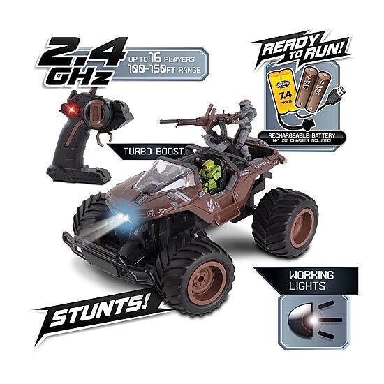 Halo Infinite Unsc Warthog Mud Hog - Stunt Performing