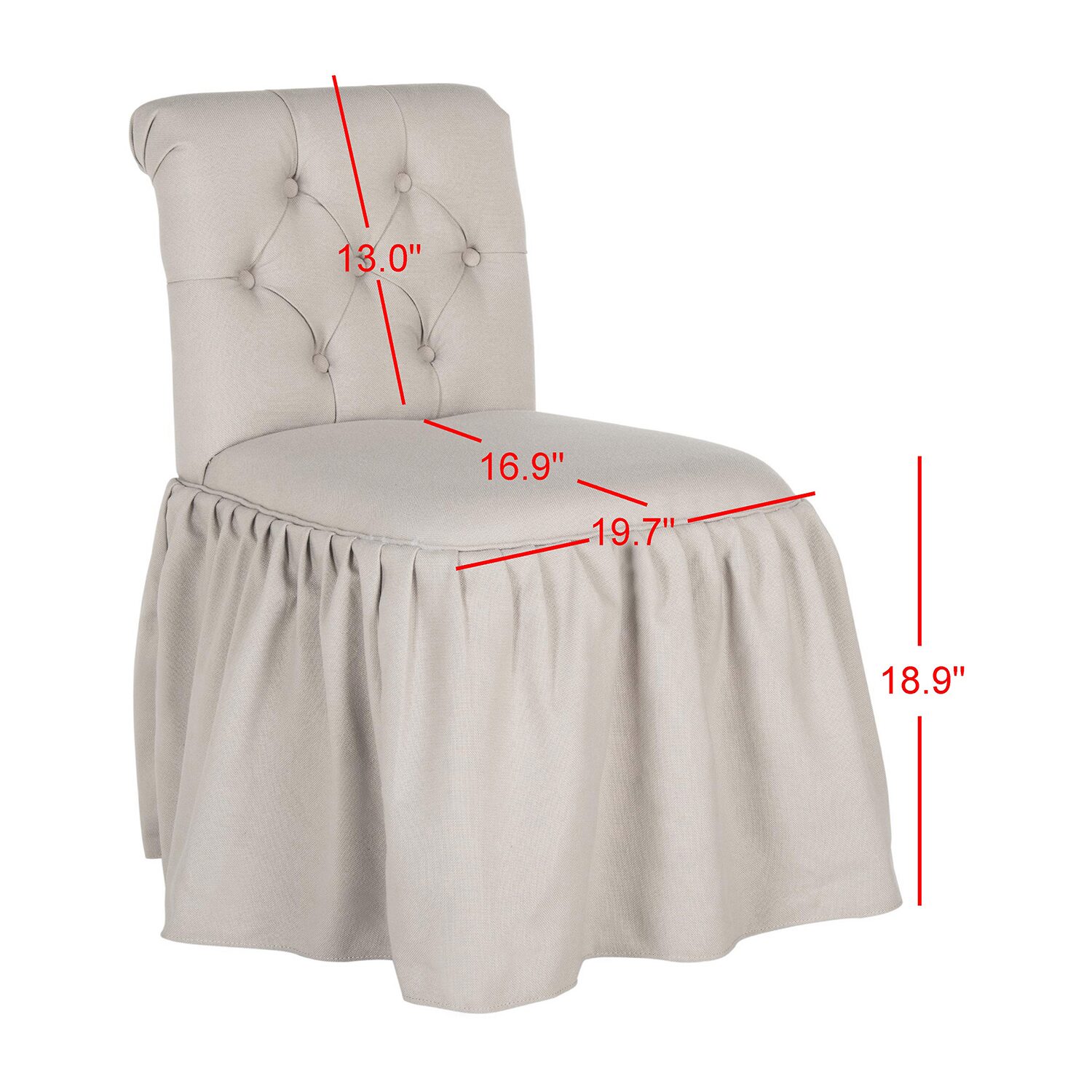 Safavieh Allie Vanity Stool