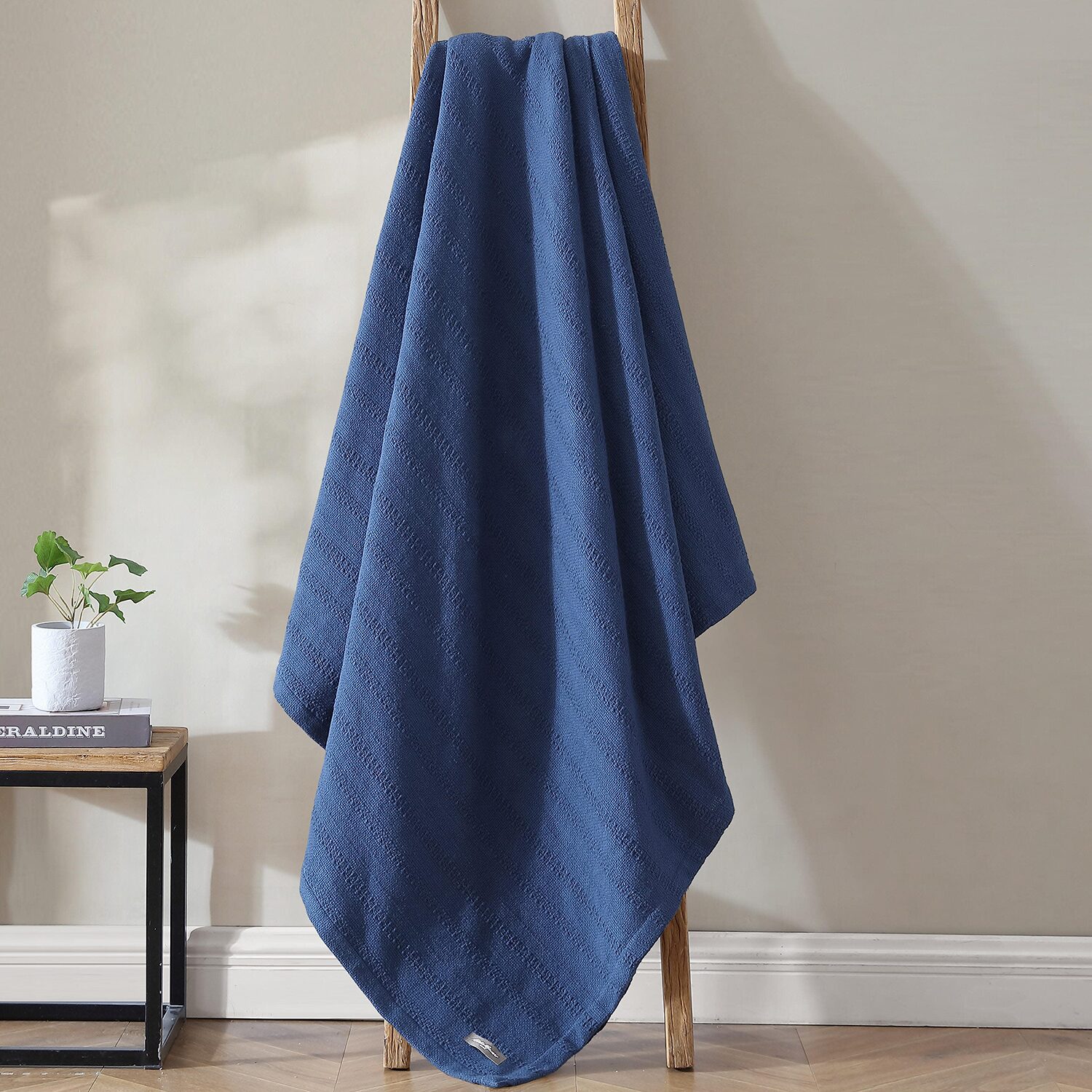 Eddie Bauer Variegated Stripe Lightweight Striped Blanket