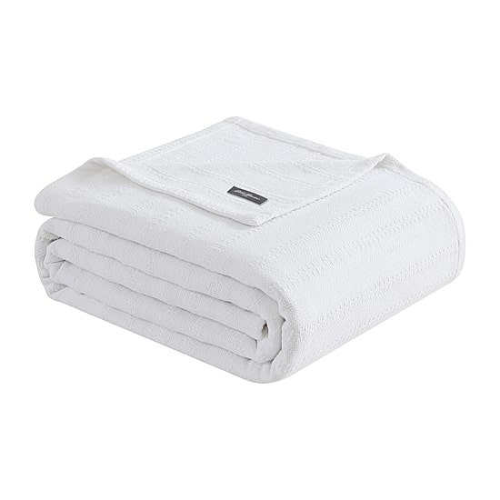 Eddie Bauer Veriegated Weave Cotton Blanket
