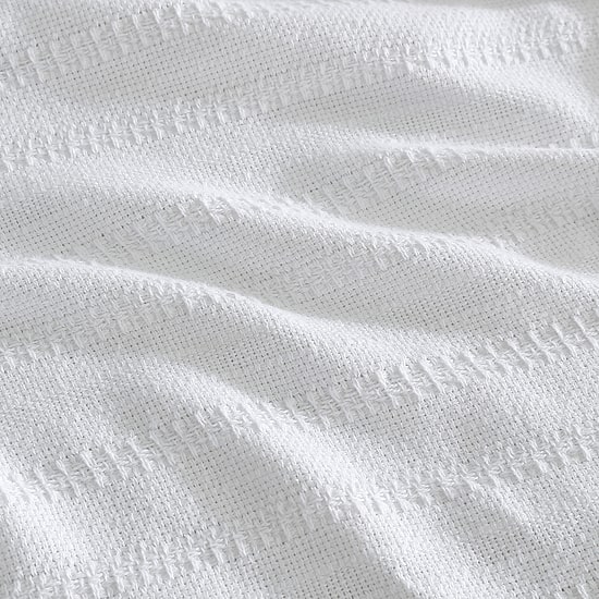 Eddie Bauer Veriegated Weave Cotton Blanket