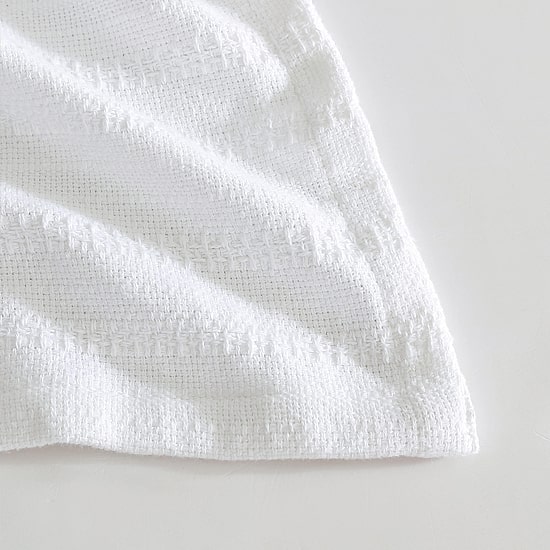 Eddie Bauer Veriegated Weave Cotton Blanket