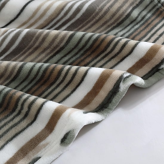 Eddie Bauer Coyote Sands Plush fleece Blanket