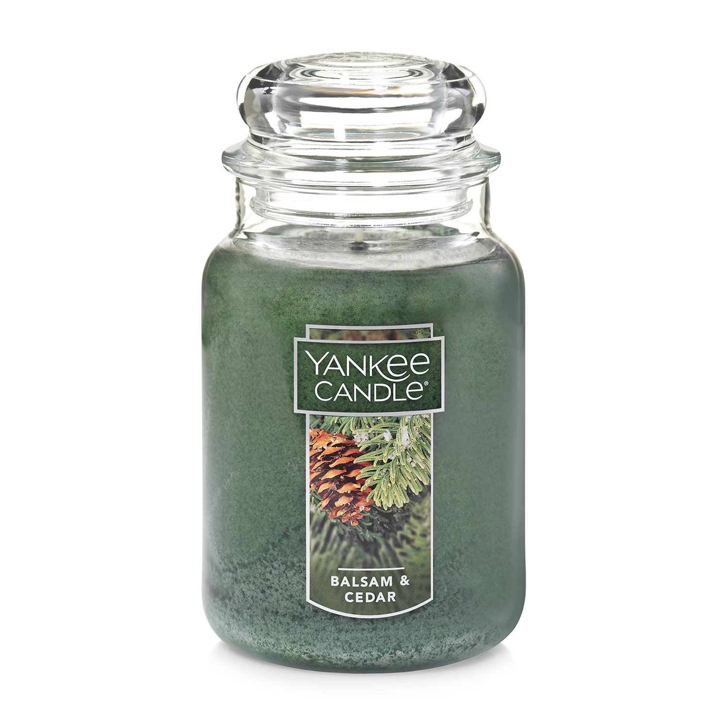 Yankee Candle Balsam & Cedar Original Large Single Wick Scented Jar Candle