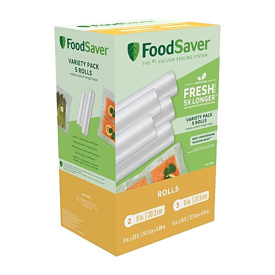 FoodSaver Multi Pack 5-pc. Vacuum Sealer Bag