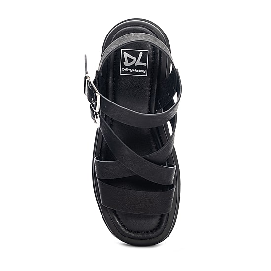 Dirty Laundry Khan Womens Footbed Sandals