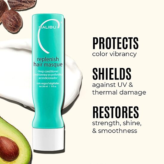 Malibu C Replenish Hair Mask 9 oz.