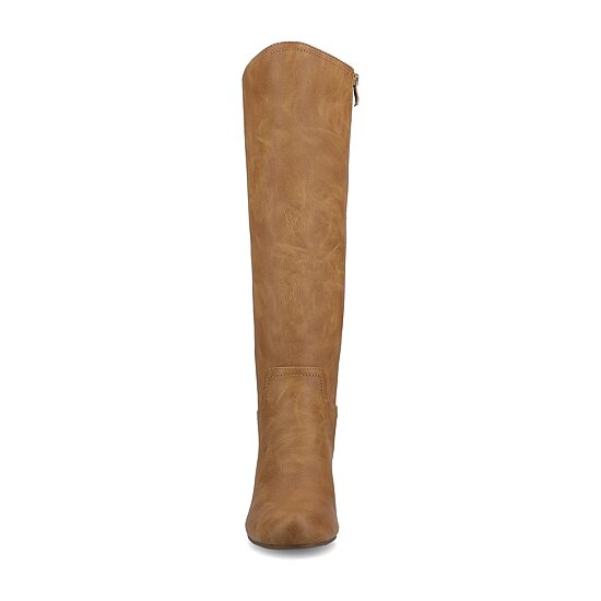 Journee Collection Womens Langly-Wc Wide Calf Wedge Heel Dress Boots