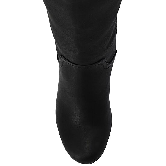 Journee Collection Womens Langly Wedge Heel Dress Boots