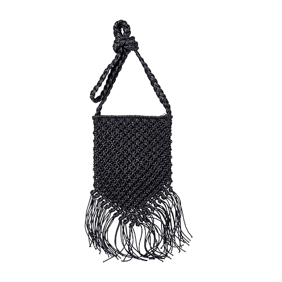 Karla Hanson Boho Macrame Ii Crossbody Bag