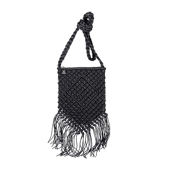 Karla Hanson Boho Macrame Ii Crossbody Bag