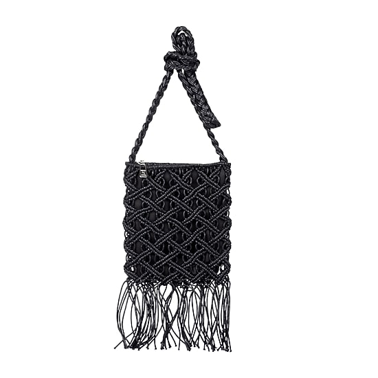 Karla Hanson Boho Macrame Iv Crossbody Bag