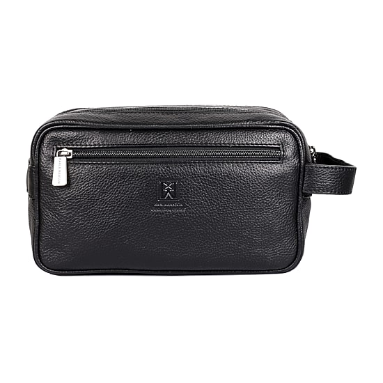 Karla Hanson Roger Leather Toiletry Organizer Bag Attache