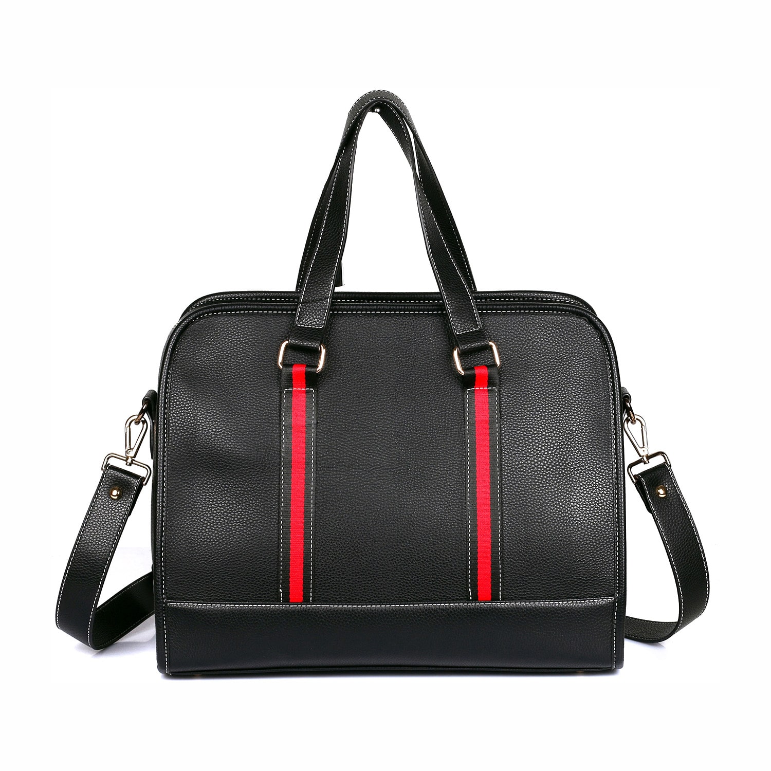 Karla Hanson Rogers Striped Duffel Bag