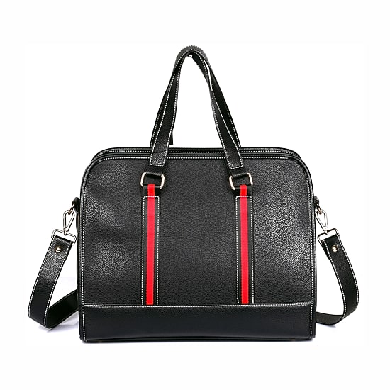 Karla Hanson Rogers Striped Duffel Bag