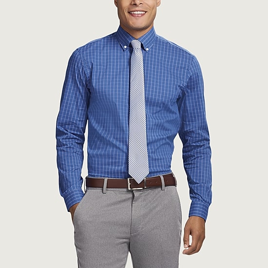 izod dress shirts slim fit Cool Fx L/s Button-down Dress Shirt Slim - Izod Sportswear