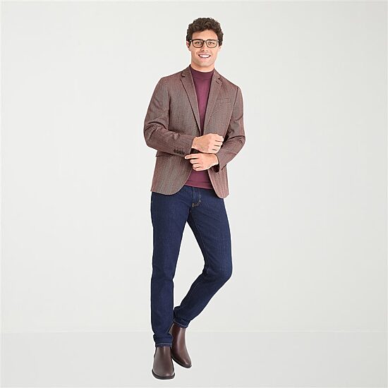 J. Ferrar Mens Slim Fit Sport Coat