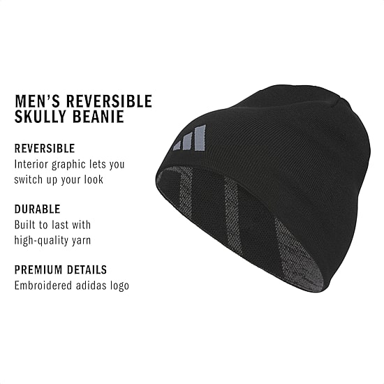 adidas Reversible Skully Mens Beanie