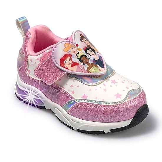 Ground Up Disney Princess Athletic Toddler Girls Princess Sneakers