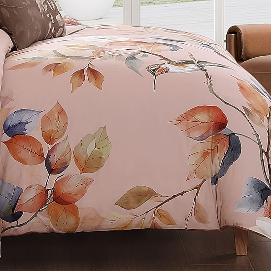 Bebejan Peachy Dogwood 5-pc. Midweight REVERSIBLE Comforter Set