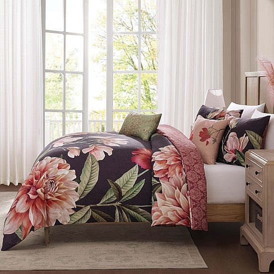 Bebejan Blush Serenade 5-pc. Reversible Comforter Set
