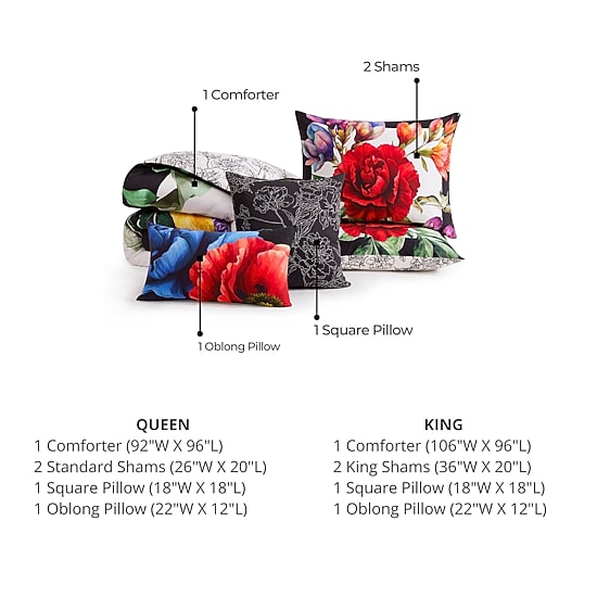Bebejan 5-pc. Reversible Comforter Set