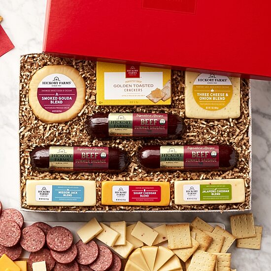 Hickory Farms Hearty Selection Gift Box Set