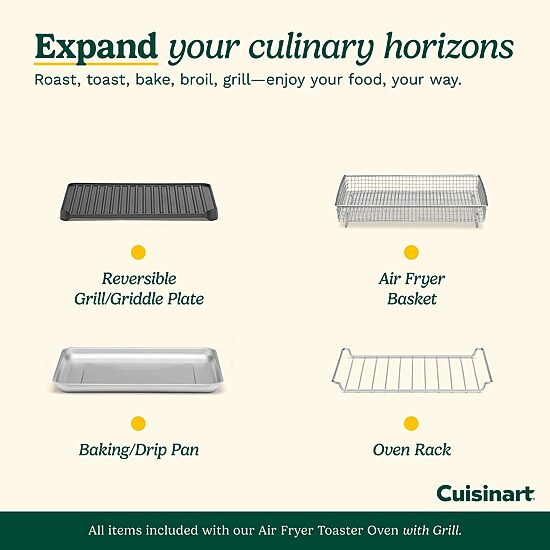 Cuisinart® TOA-70NAS Air Fryer Toaster Oven with Grill