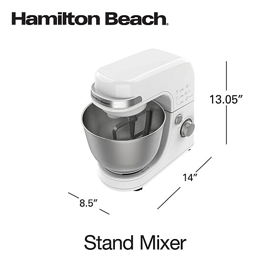 Hamilton Beach Stand Mixer With 7 Speeds
