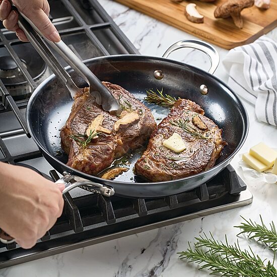 Anolon Nitride Carbon Steel 12" Frying Pan