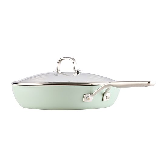 KitchenAid Hard Anodized 12.25" Covered Frying Pan