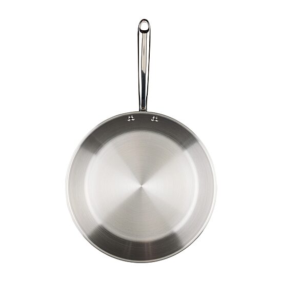 Rachael Ray Stainless Steel 12.5" Skillet