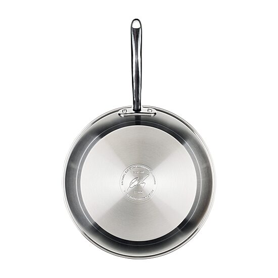 Rachael Ray Stainless Steel 12.5" Skillet