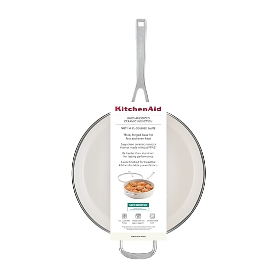 KitchenAid Hard Anodized 5-qt. Covered Saute Pan