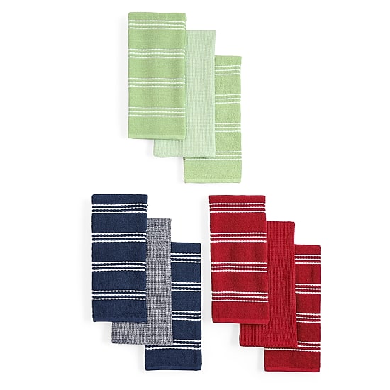 Homewear Addison Stripe 3-pc. Kitchen Towel Set