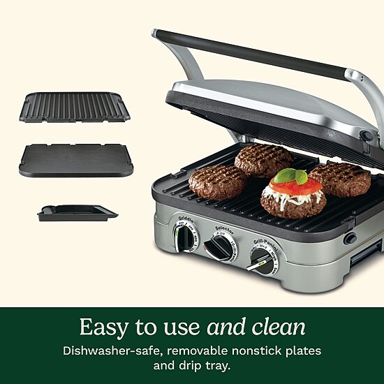 Cuisinart® Griddler® Indoor Grill - Griddle and Panini Press