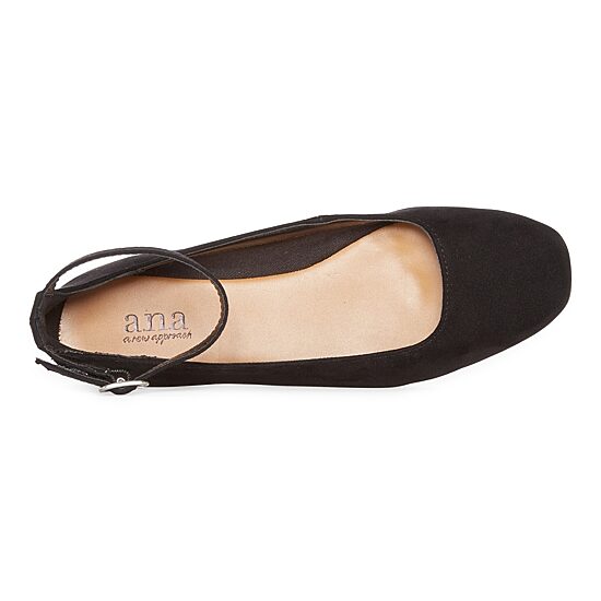 a.n.a Kearney Womens Square Closed Toe Ballet Flats