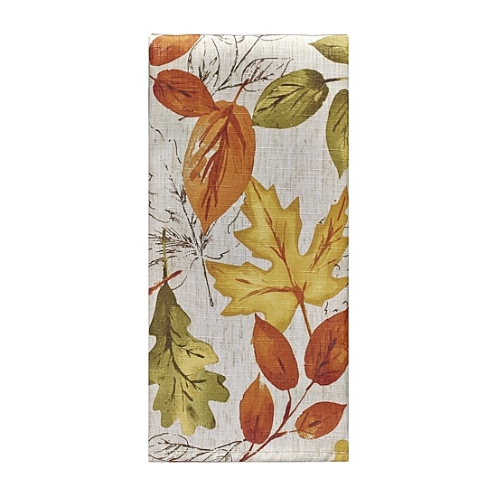 Threadmade Autumn Leaves Set Of 8-pc. Napkins