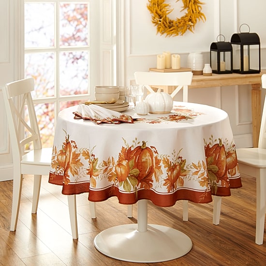 Threadmade Autumn Grove 70x70 Tablecloth