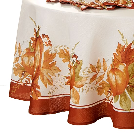 Threadmade Autumn Grove 70x70 Tablecloth